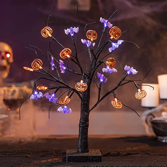 Joiedomi Spooky Tree Pumpkin Decoration 4ft - Halloween Decorations 7 Joiedomi Spooky Tree Pumpkin Decoration 4ft - Halloween Decorations - Image 7