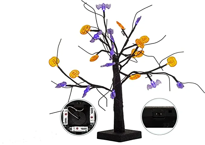 Joiedomi Spooky Tree Pumpkin Decoration 1.5ft - Halloween Decorations 5 Joiedomi Spooky Tree Pumpkin Decoration 1.5ft - Halloween Decorations - Image 5