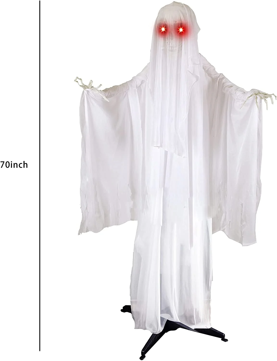 Joyin Animated Halloween Ghost Skeleton Decorations 68in - Halloween Decorations 7 Joyin Animated Halloween Ghost Skeleton Decorations 68in - Halloween Decorations - Image 7