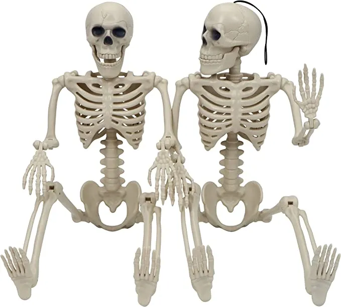 Halloween Decorations Sales -Halloween Decorations Sales 24 Plastic Skeleton with Movable Joints 2 Pcs 1 1