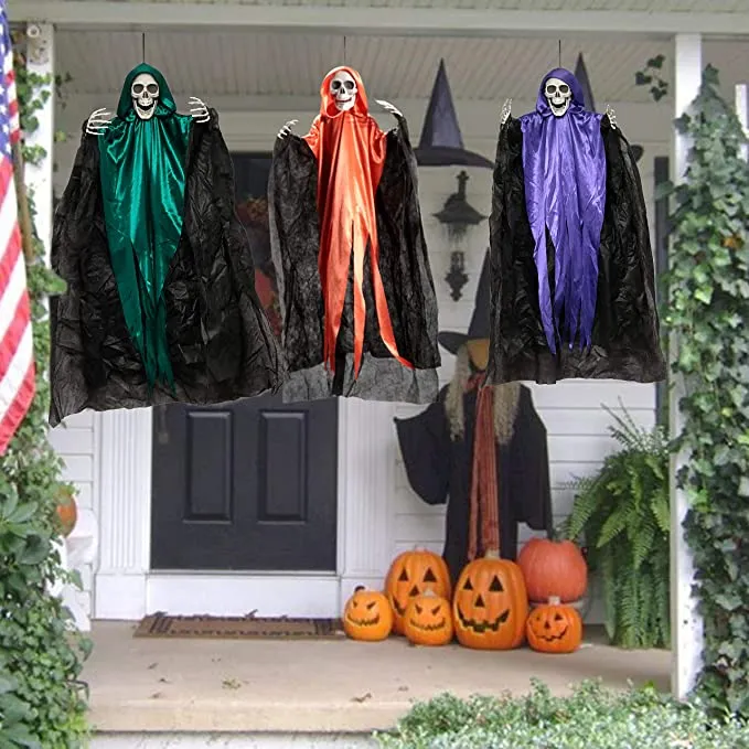 Joyin 3Pcs Hanging Grim Reapers 36in - Halloween Decorations -Halloween Decorations Sales 36 Hanging Grim Reapers 3 Pack 1