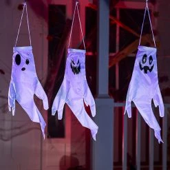 Joyin 3Pcs Ghost Windsock Hanging 18in - Halloween Decorations -Halloween Decorations Sales 3 567e90b7 934a 46a3 afad c4dd3b56f922