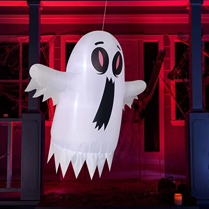 Joiedomi 4ft Halloween Inflatable Thrilling Floating Ghost - Halloween Decorations