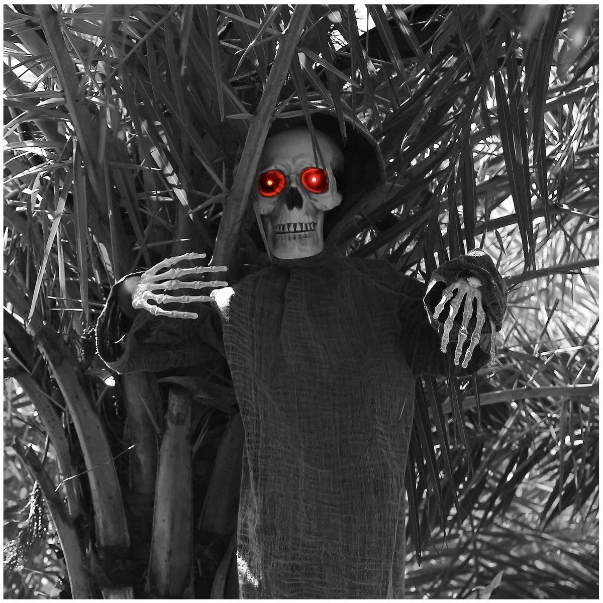 Joyin Hanging Skeleton Ghost Reaper 50in - Halloween Decorations 2 Joyin Hanging Skeleton Ghost Reaper 50in - Halloween Decorations - Image 2