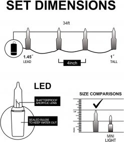 Joiedomi 100-Count Purple LED String Lights 34ft - Halloween Decorations -Halloween Decorations Sales 715yIfjvsgL. AC SL1500