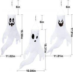 Joyin 3Pcs Ghost Windsock Hanging 18in - Halloween Decorations -Halloween Decorations Sales 7 ddfc8040 425c 4e90 b466 9903b0bdc769
