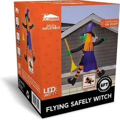 Joiedomi 6ft Inflatable Crashing Witch - Halloween Decorations 13 Joiedomi 6ft Inflatable Crashing Witch - Halloween Decorations -Halloween Decorations Sales 81S82fgwuYL. AC SX679