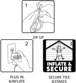 Joiedomi 4ft Halloween Crashing Witch onto Wall Inflatable - Halloween Decorations -Halloween Decorations Sales 9 3355bf20 c904 4d37 835c b66b3e840b60