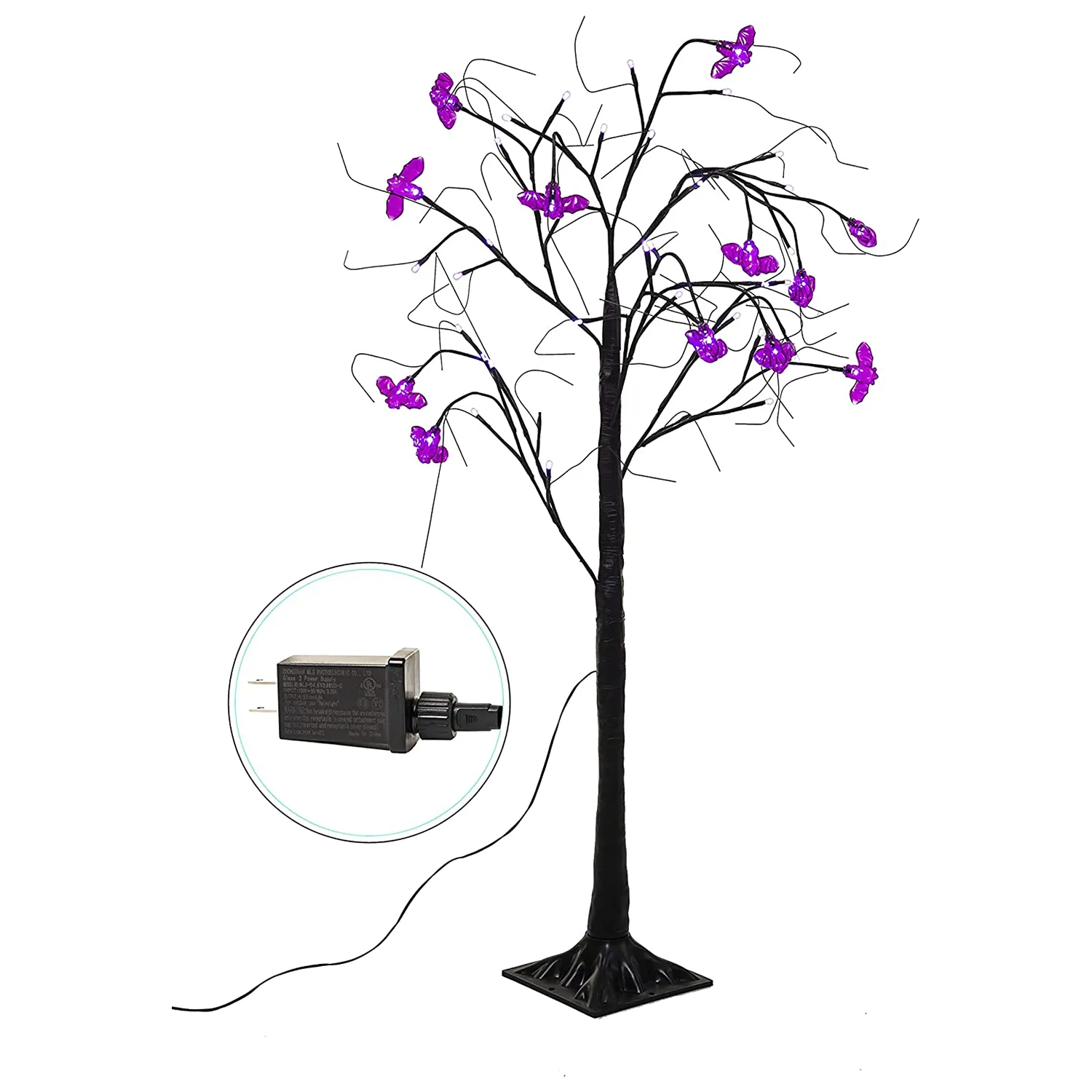 Joiedomi Glitter Spooky Tree 4ft - Halloween Decorations 5 Joiedomi Glitter Spooky Tree 4ft - Halloween Decorations - Image 5