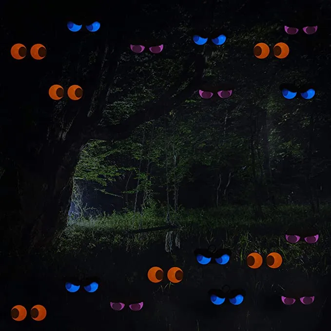 Joiedomi 3Pcs Halloween Flashing Peeping Eyes Lights Animated - Halloween Decorations 4 Joiedomi 3Pcs Halloween Flashing Peeping Eyes Lights Animated - Halloween Decorations - Image 4