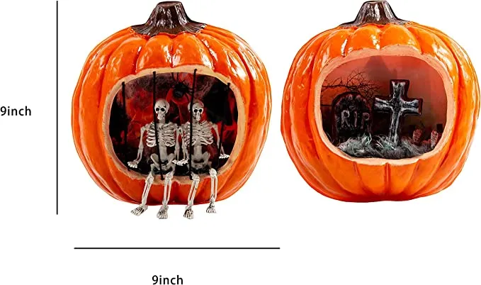 Joyin 2Pcs Halloween Pumpkin Wall Decorations - Halloween Decorations 7 Joyin 2Pcs Halloween Pumpkin Wall Decorations - Halloween Decorations - Image 7