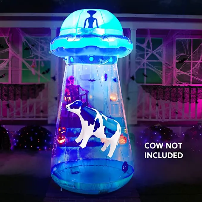 Halloween Decorations Sales -Halloween Decorations Sales Inflatable UFO Yard Halloween Decoration 9ft 3