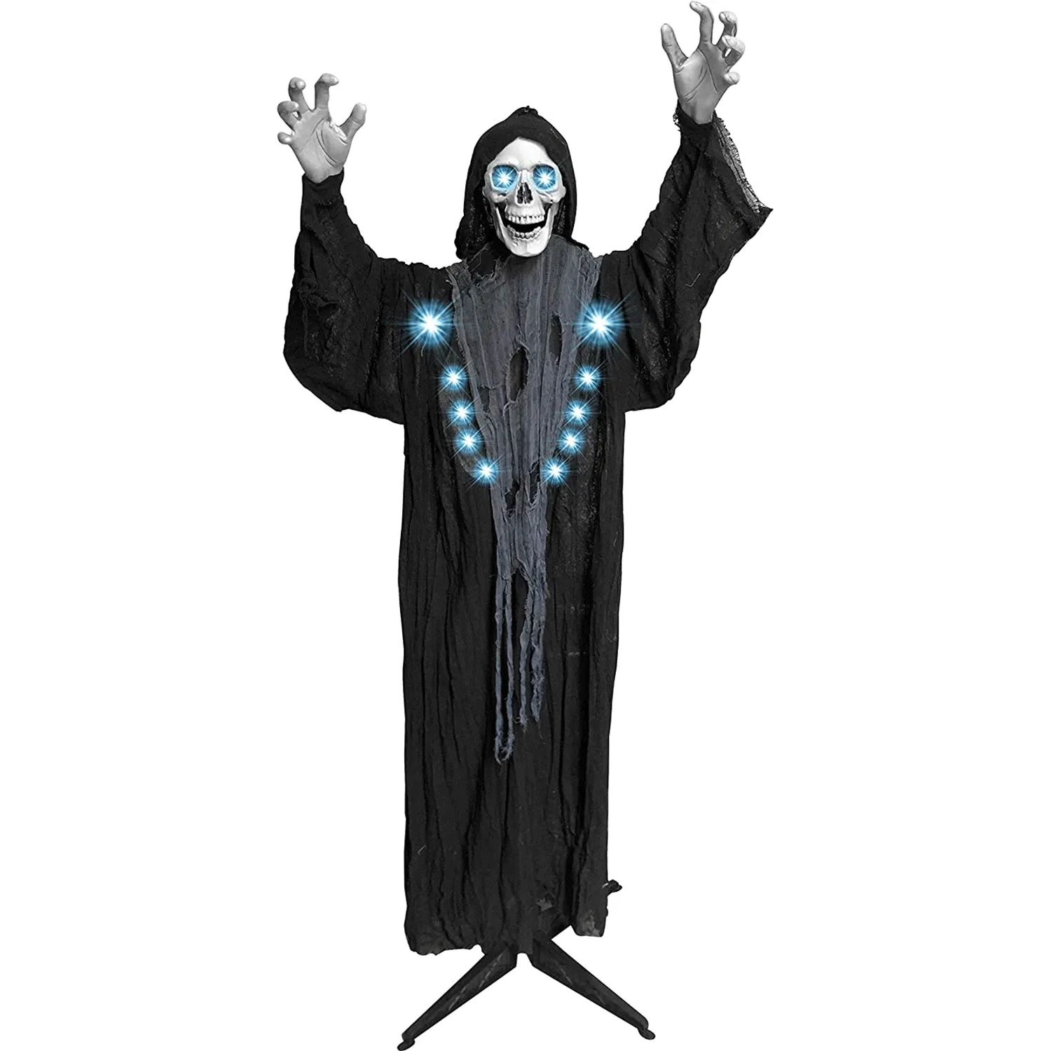 Joyin Animated Standing Grim Reaper 63in - Halloween Decorations 3 Joyin Animated Standing Grim Reaper 63in - Halloween Decorations - Image 3